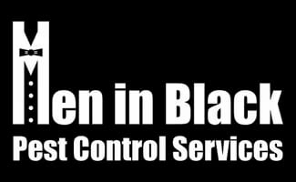 Men In Black Pest Control Logo